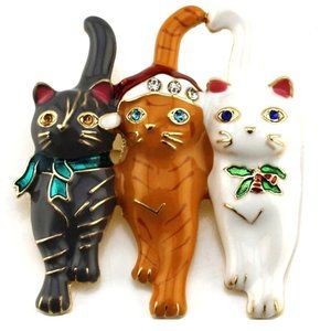 Exquisite Cindy Xiang Christmas Brooch Pendant Pin